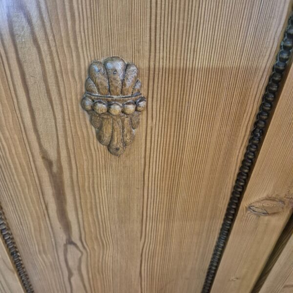 Schrank Kleiderschrank Jugendstil 1900 Kiefer – Bild 10