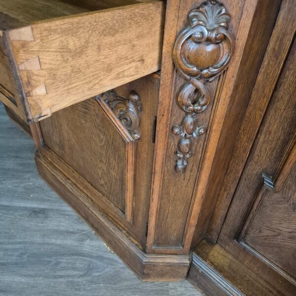 Buffetschrank Schrank Neubarock Eiche 2,20 m – Bild 27