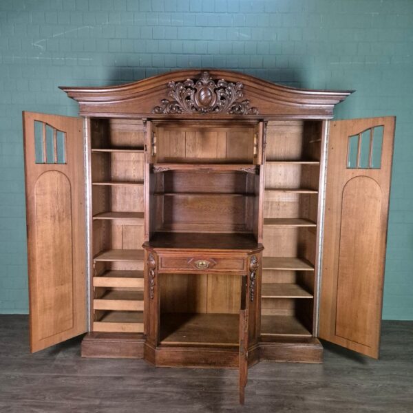 Buffetschrank Schrank Neubarock Eiche 2,20 m – Bild 19