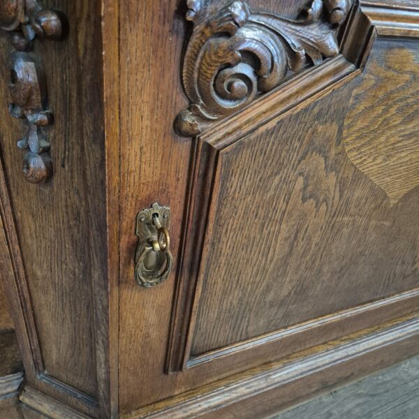 Buffetschrank Schrank Neubarock Eiche 2,20 m – Bild 7