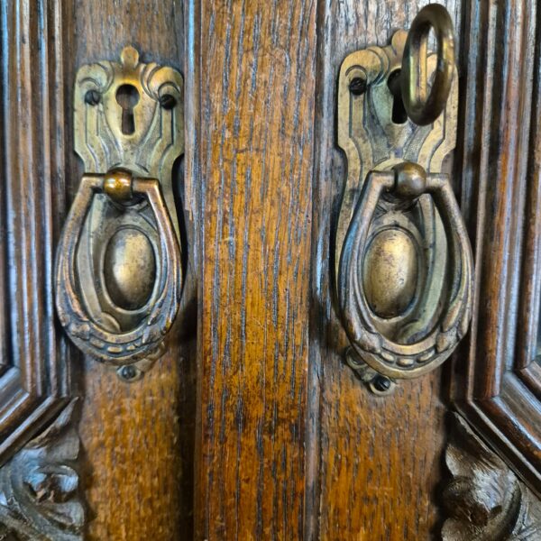 Buffetschrank Schrank Neubarock Eiche 2,20 m – Bild 16