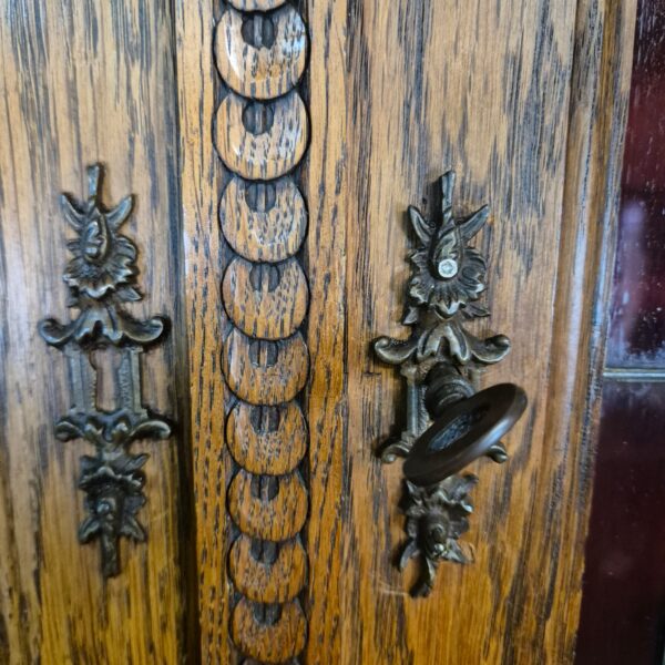 Buffetschrank Schrank Gründerzeit 1880 Eiche – Bild 21
