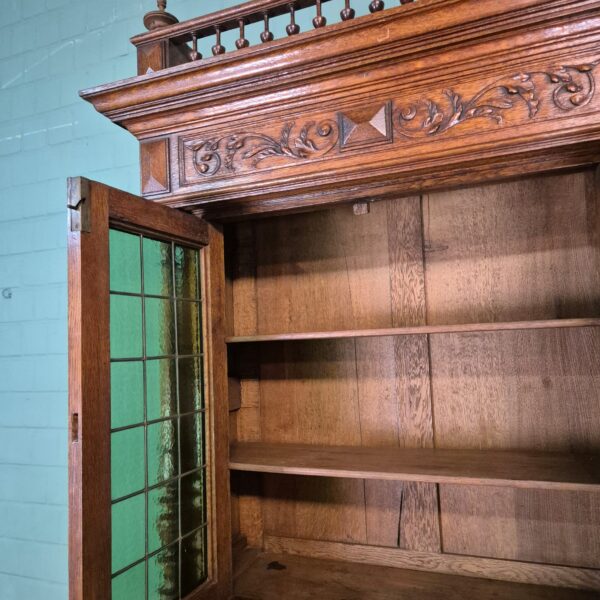 Buffetschrank Schrank Gründerzeit 1880 Eiche – Bild 15