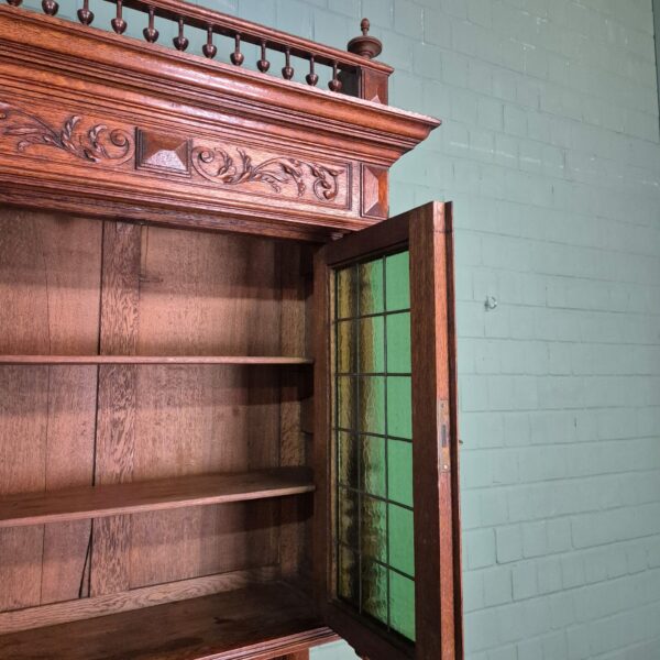 Buffetschrank Schrank Gründerzeit 1880 Eiche – Bild 17