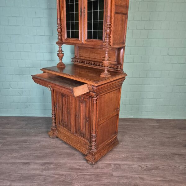 Buffetschrank Schrank Gründerzeit 1880 Eiche – Bild 18