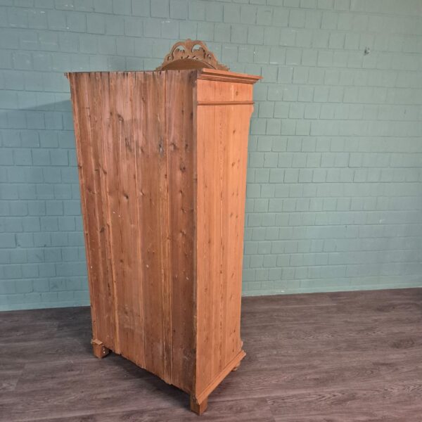 Vitrine Geschirrschrank Gründerzeit 1880 Kiefer – Bild 13