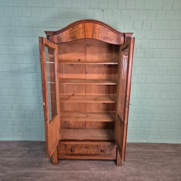 Vitrine Geschirrschrank Gründerzeit 1880 Mahagoni – Bild 8