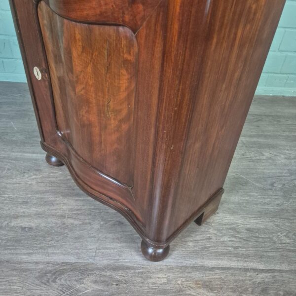 Beistellschrank Biedermeier 1850 Mahagoni – Bild 5
