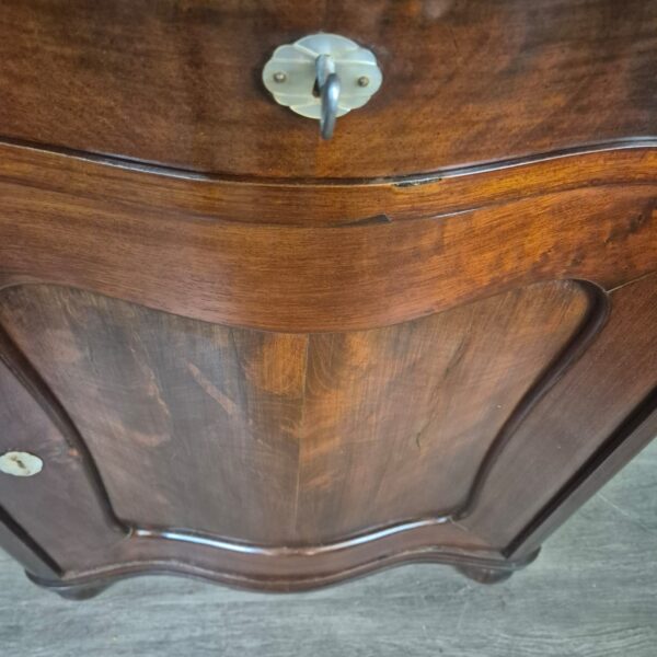 Beistellschrank Biedermeier 1850 Mahagoni – Bild 7