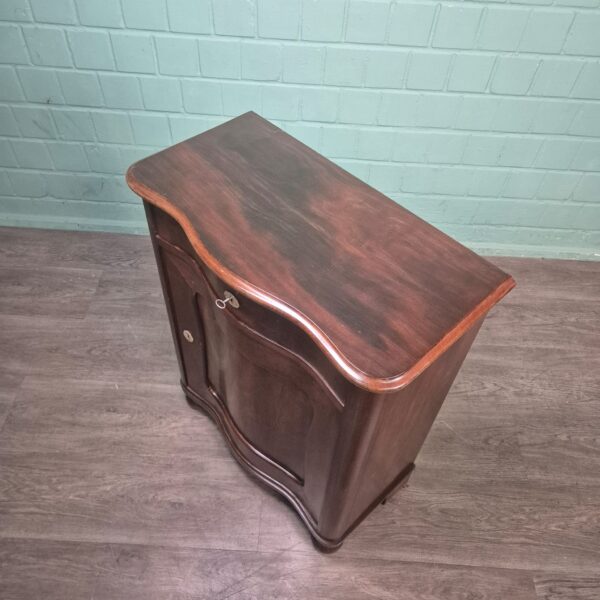 Beistellschrank Biedermeier 1850 Mahagoni – Bild 4