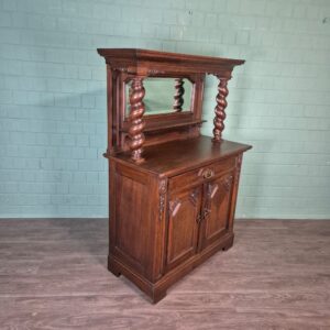 Kredenz Buffetschrank Neubarock 1920 Eiche