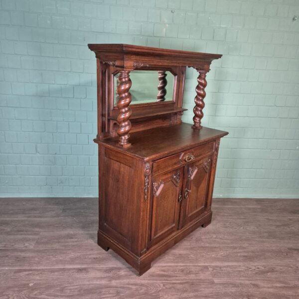 Kredenz Buffetschrank Neubarock 1920 Eiche