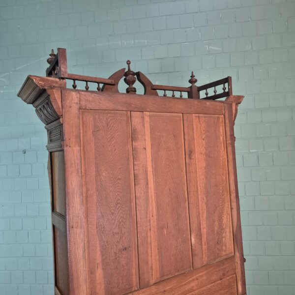 Buffetschrank Schrank Gründerzeit 1880 Eiche – Bild 22