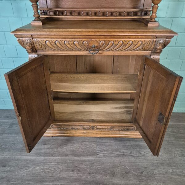 Buffetschrank Schrank Gründerzeit 1880 Eiche – Bild 18