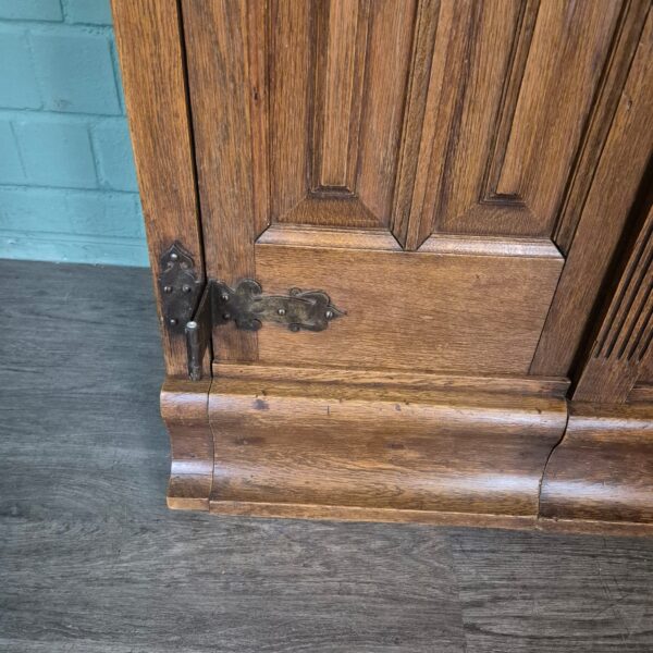 Eckschrank Schrank Neubarock Eiche 1,20 m – Bild 11