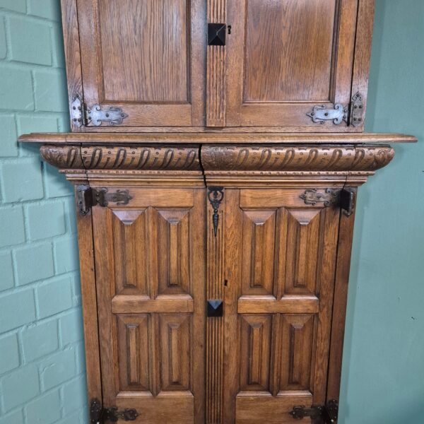 Eckschrank Schrank Neubarock Eiche 1,20 m – Bild 7