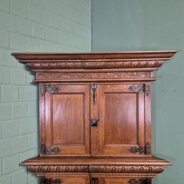 Eckschrank Schrank Neubarock Eiche 1,20 m – Bild 6