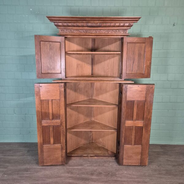 Eckschrank Schrank Neubarock Eiche 1,20 m – Bild 16