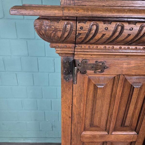 Eckschrank Schrank Neubarock Eiche 1,20 m – Bild 10