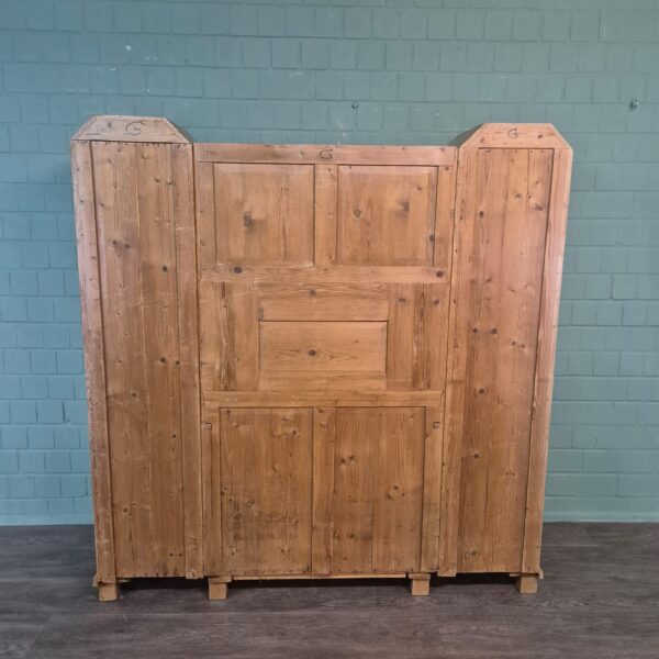 Buffetschrank Schrank Jugendstil 1900 Kiefer – Bild 20