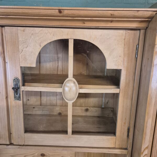 Buffetschrank Schrank Jugendstil 1900 Kiefer – Bild 9