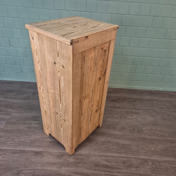 Beistellschrank Nachttisch Jugendstil 1900 Kiefer – Bild 11