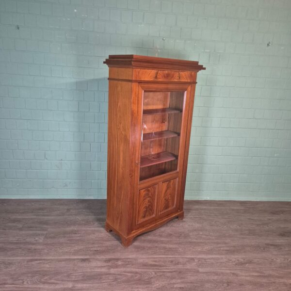 Vitrine Bücherschrank Jugendstil 1920 Mahagoni