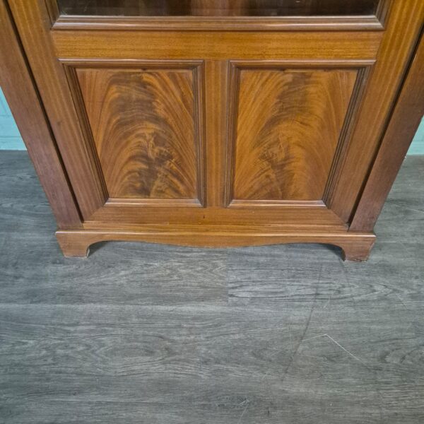 Vitrine Bücherschrank Jugendstil 1920 Mahagoni – Bild 8