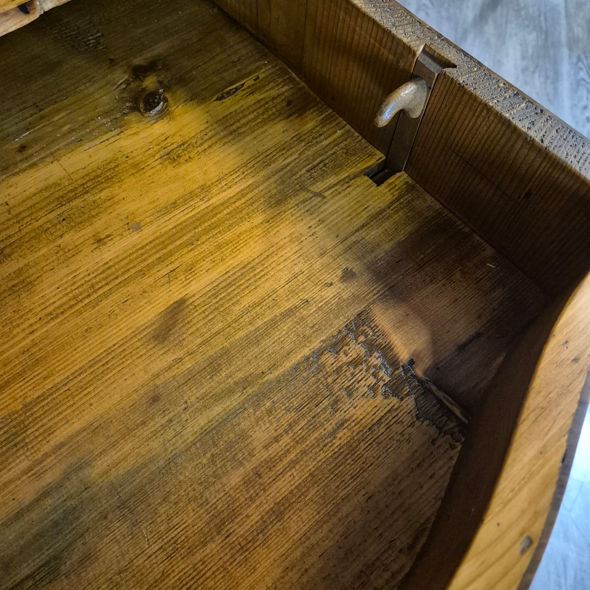 Barockkommode Kommode Barock 1780 Nussbaum – Bild 16