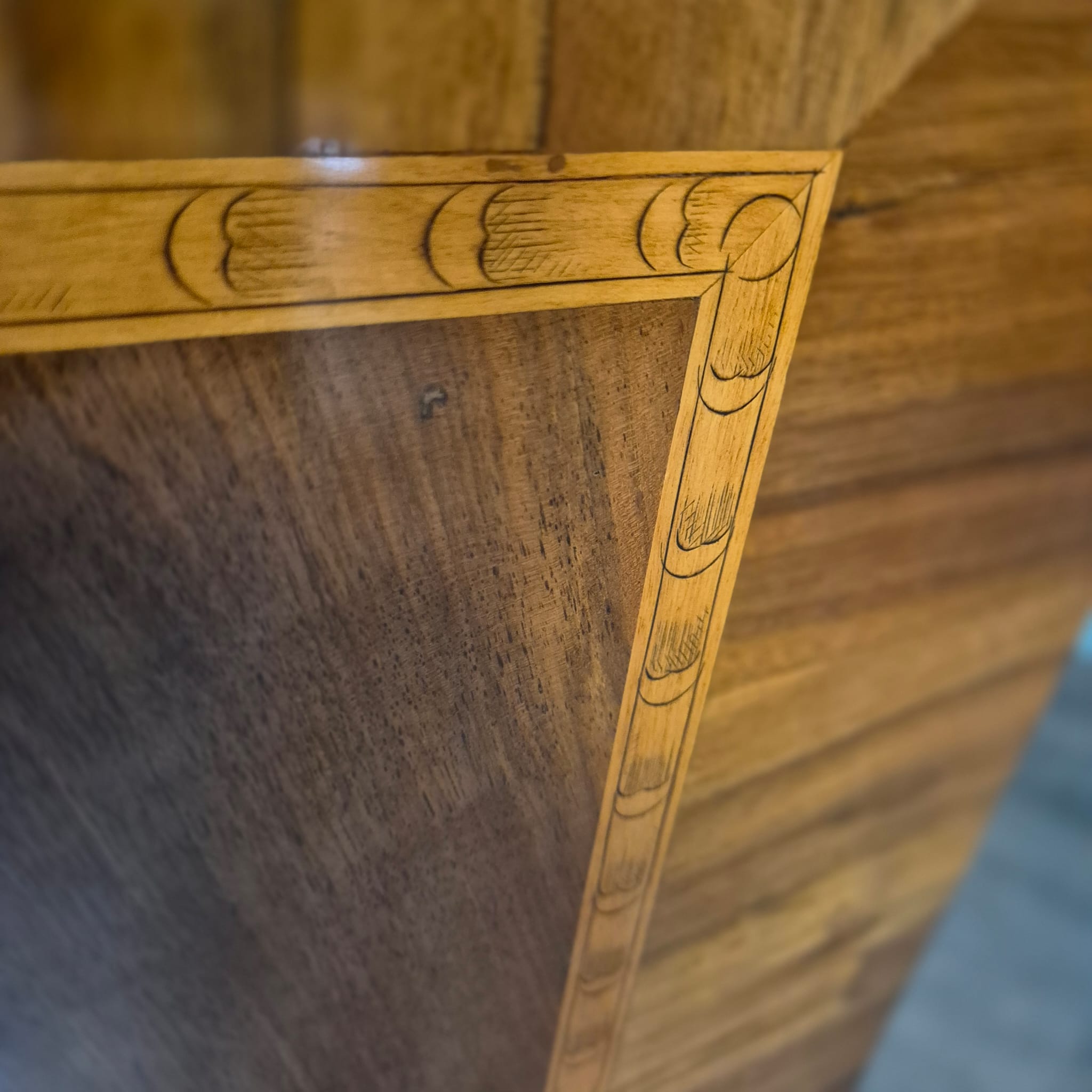 Barockkommode Kommode Barock 1780 Nussbaum – Bild 13