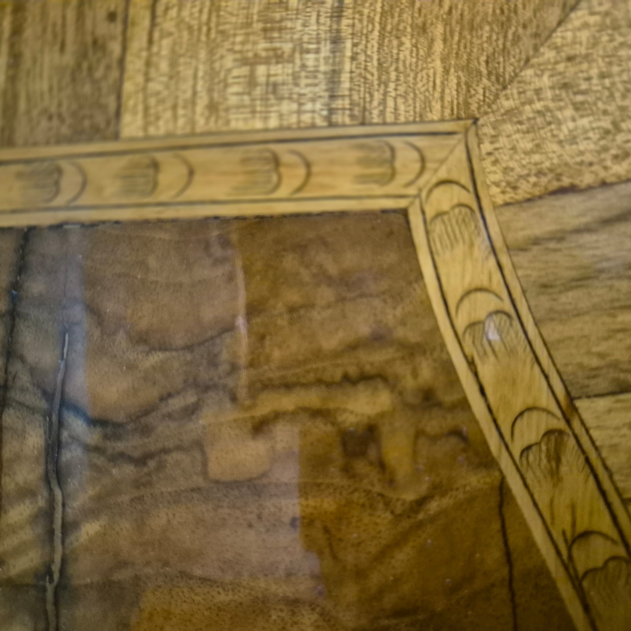 Barockkommode Kommode Barock 1780 Nussbaum – Bild 7