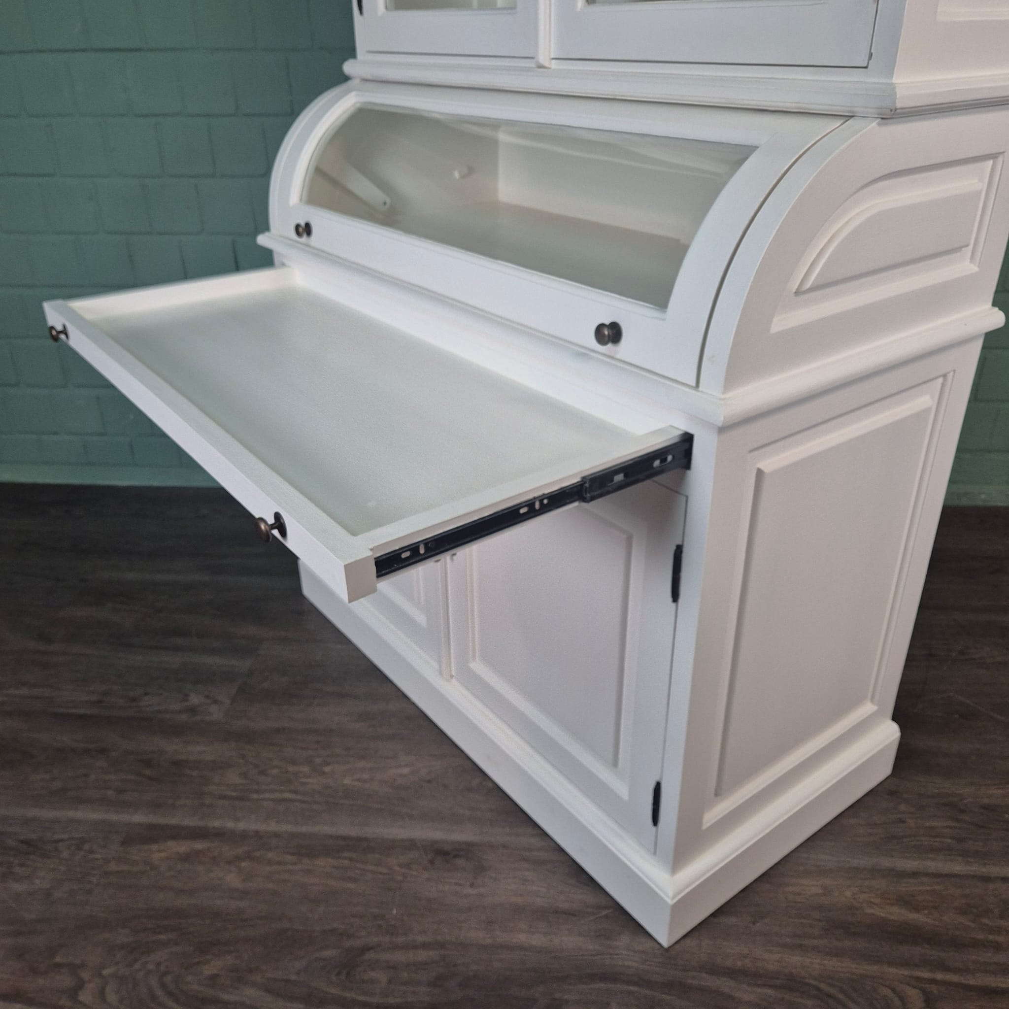 Buffetschrank Vitrine 1,20 m Massivholz – Bild 7