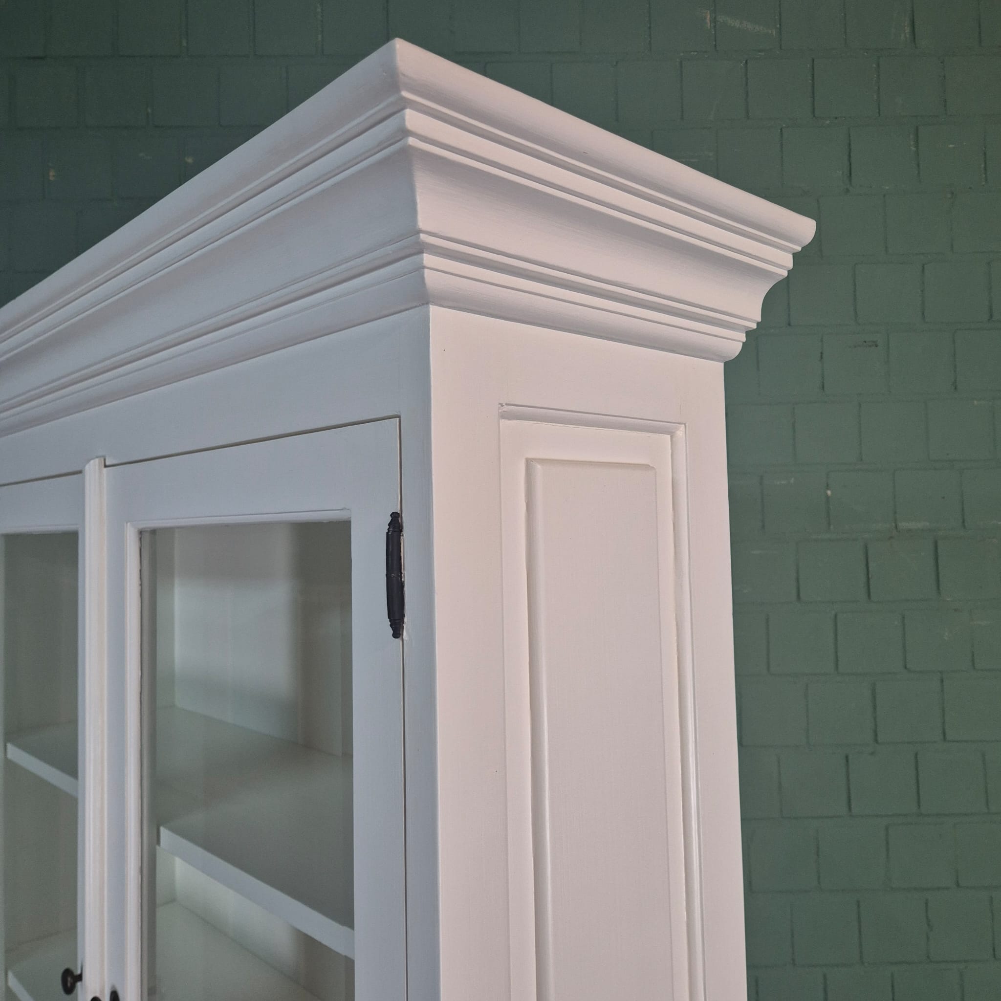 Buffetschrank Vitrine 1,20 m Massivholz – Bild 10