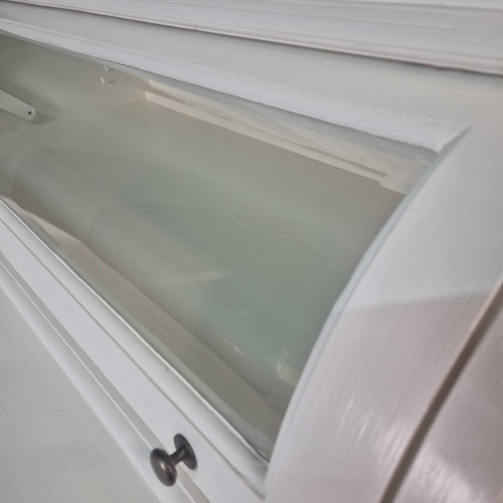 Buffetschrank Vitrine 1,20 m Massivholz – Bild 6