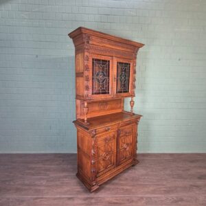 Buffetschrank Schrank Gründerzeit 1880 Eiche