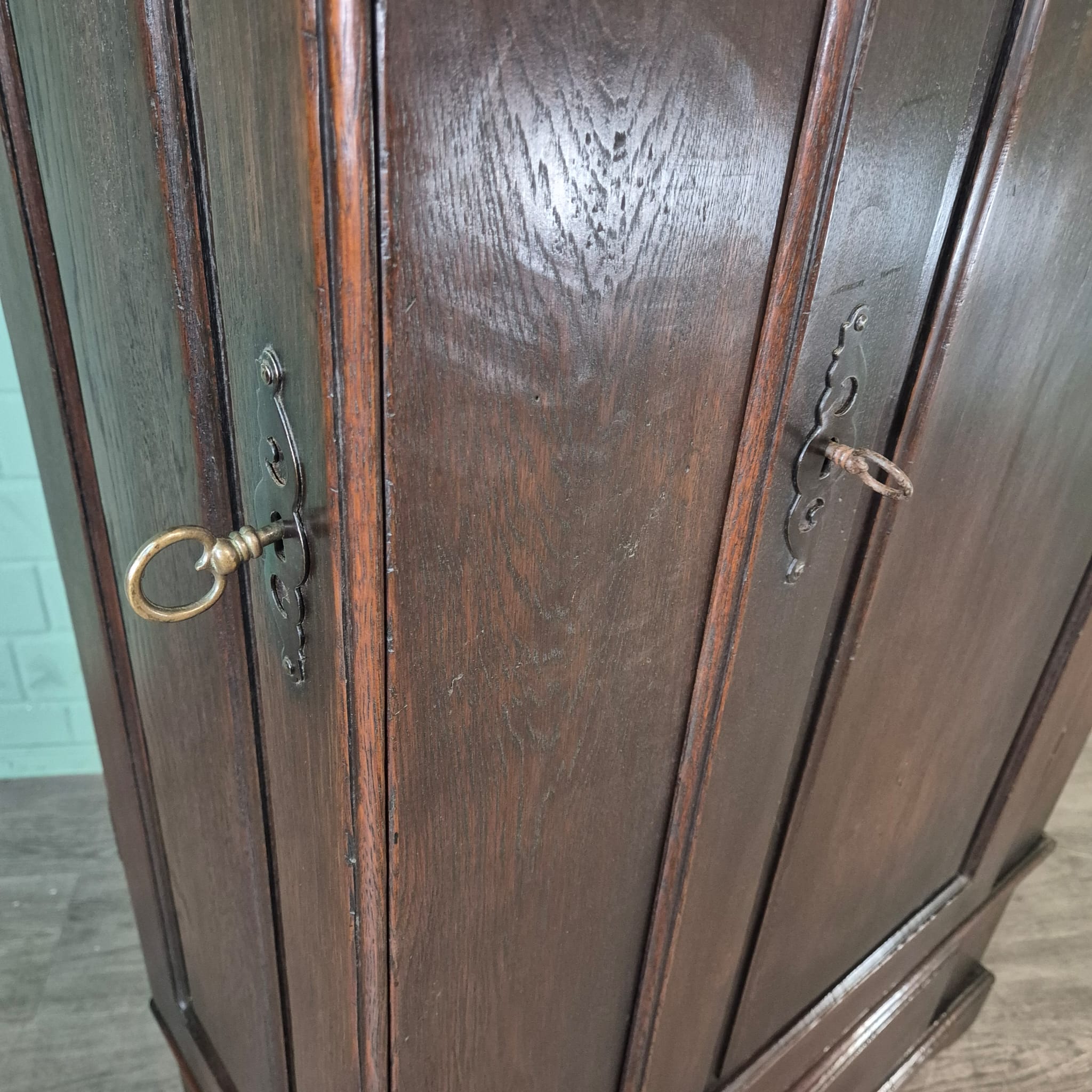 Schrank Kleiderschrank Eiche 1,00 m – Bild 12