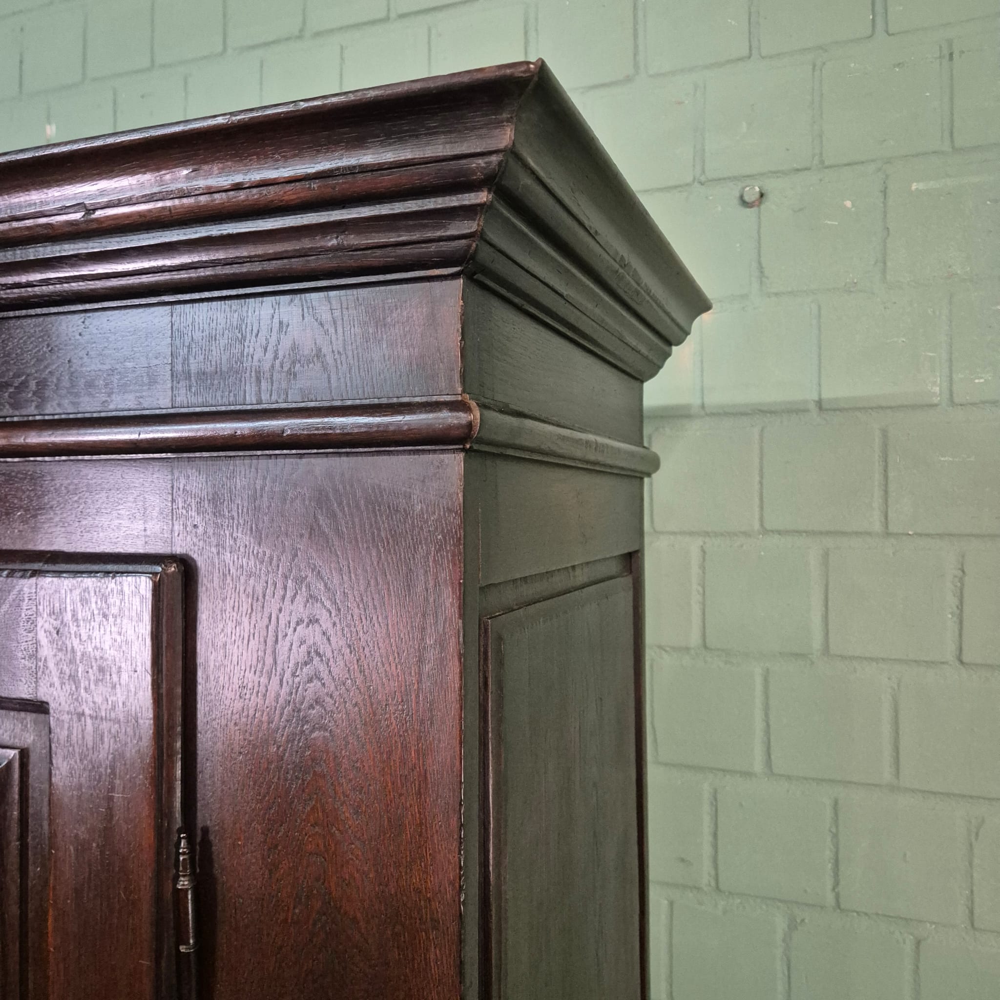 Schrank Kleiderschrank Eiche 1,00 m – Bild 7