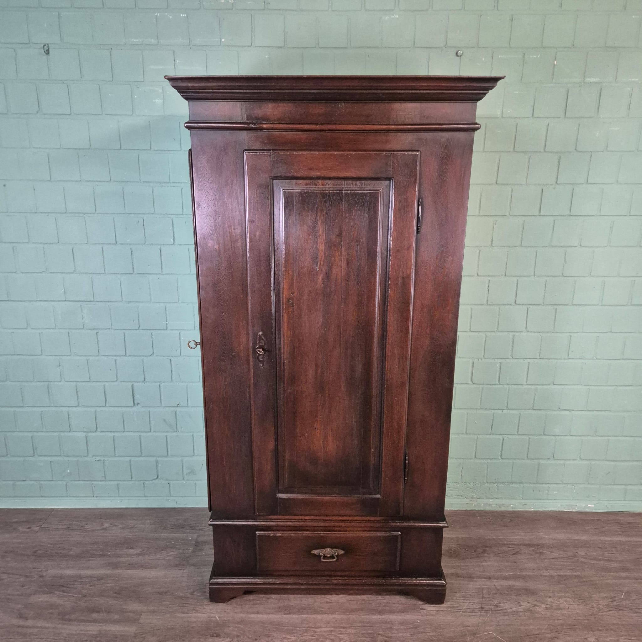 Schrank Kleiderschrank Eiche 1,00 m – Bild 3