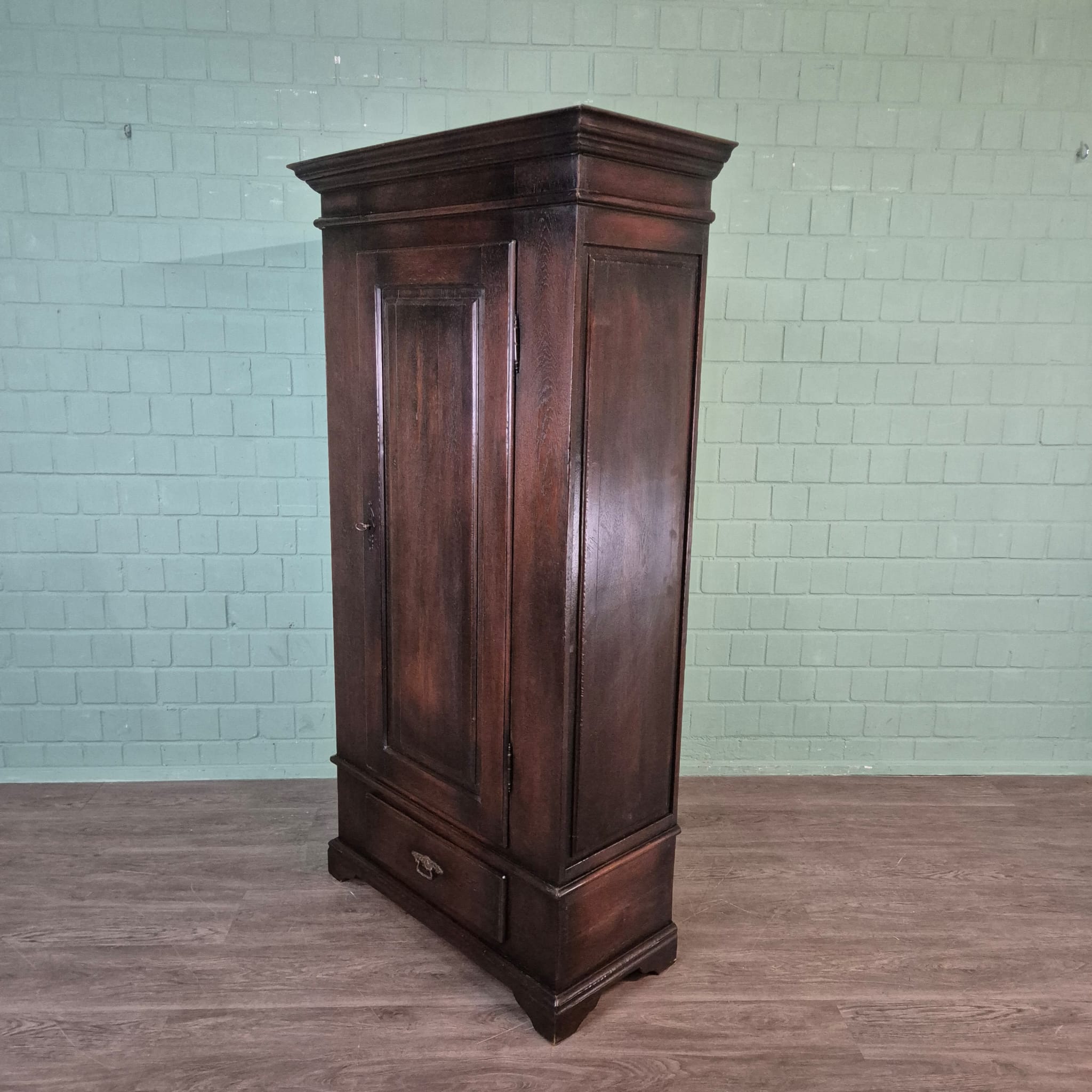 Schrank Kleiderschrank Eiche 1,00 m – Bild 5