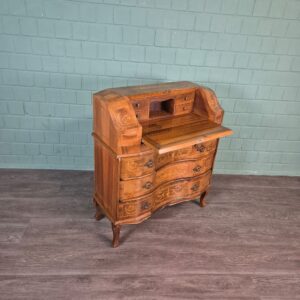 Schreibtisch Damensekretär Nussbaum 0,87 m
