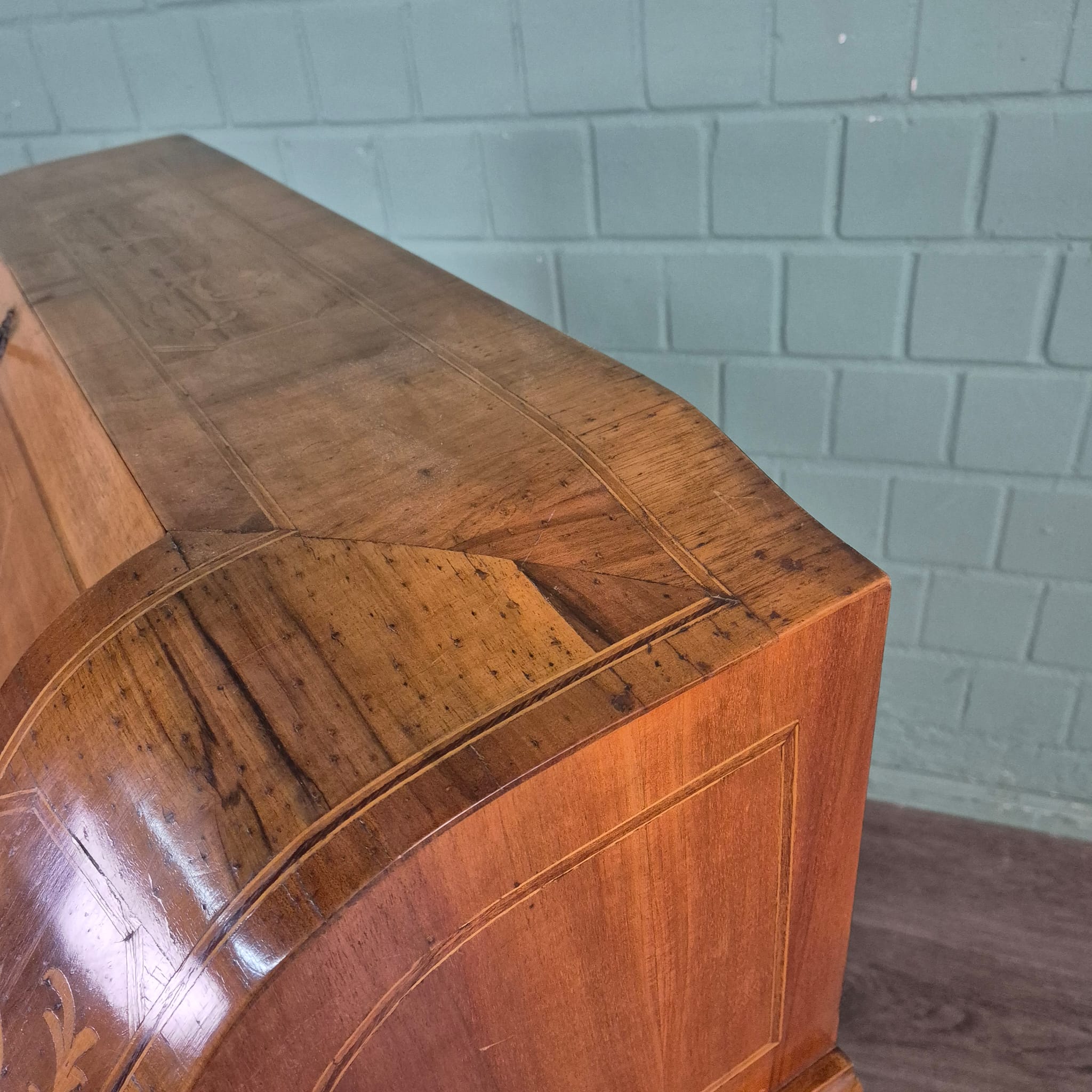 Schreibtisch Damensekretär Nussbaum 0,87 m – Bild 6