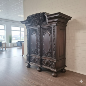 Hamburger Schapp Kleiderschrank 1880 Eiche