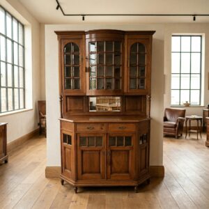 Buffetschrank Schrank Jugendstil 1920 Nussbaum