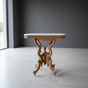 Beistelltisch Salontisch Gründerzeit 1880 Nussbaum