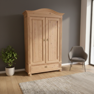 Schrank Kleiderschrank Jugendstil 1900 Kiefer