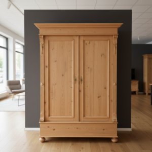 Kleiderschrank Schrank Gründerzeit 1880 Kiefer