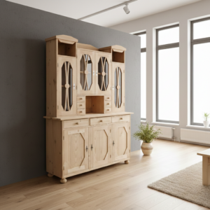 Buffetschrank Schrank Jugendstil 1910 Kiefer