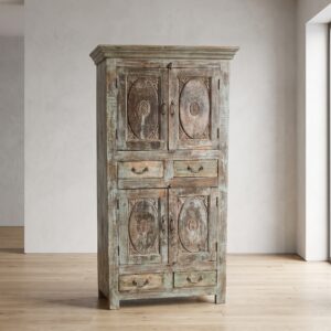 Schrank Massivholz Shabby-Chic 1,00 m