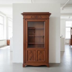 Vitrine Bücherschrank Jugendstil 1920 Mahagoni