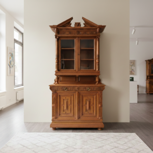 Buffetschrank Schrank Gründerzeit 1880 Nussbaum